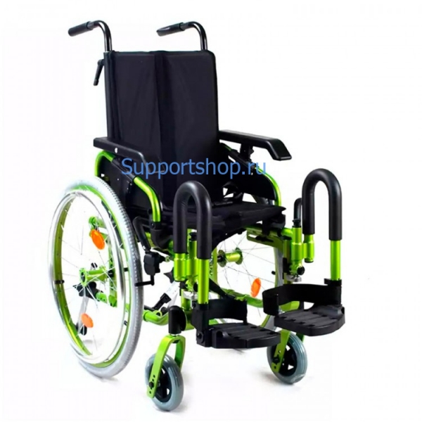 Механическая коляска для детей с ДЦП Alpha Junior 1007