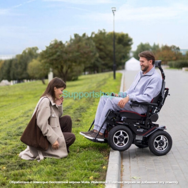 Кресло-коляска вездеход Caterwil Ultra 4WD с функцией разворота Краб