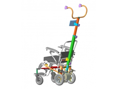 Кресло-коляска с интегрированным лестничным подъёмником ЛАМА