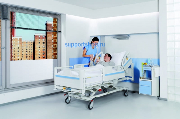Общебольничная кровать с электроприводом Linet Eleganza 1 Health Сare