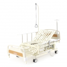 Кровать электрическая Med-Mos DB-11A (МЕ-5218Н-12/5518- Н04) с боковым переворачиванием, туалетным устройством и  функцией «кардиокресло» и регулировкой высоты