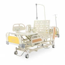 Кровать электрическая Med-Mos DB-3 (МЕ-4039H-01) (6 функций) с выдвижным ложементом и растоматом CPR+аккумулятор