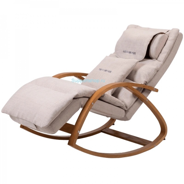 Массажное кресло-качалка Ergonova MeTime (Бежевое)