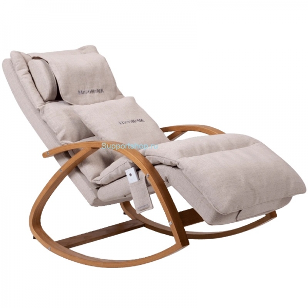 Массажное кресло-качалка Ergonova MeTime (Бежевое)
