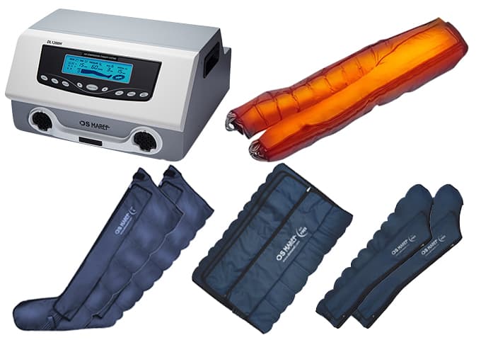 Аппарат для прессотерапии  Doctor Life Lympha-Tron (манжеты для ног + пояс для похудения + манжеты на руки + комбинезон + инфракрасный прогрев)