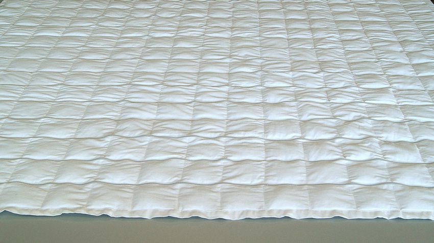 Утяжеленное одеяло с наполнителем полимер / лузга